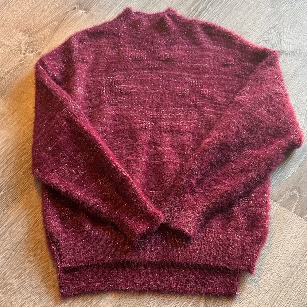 Anthropologie Raga mock neck sweater.